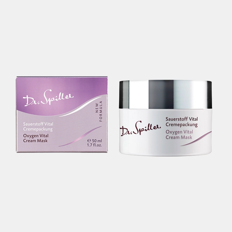 Sauerstoff Vital Cremepackung Sauerstoff Vital Cremepackung – 50ml entspannt und glättet die Haut – Dr. Spiller