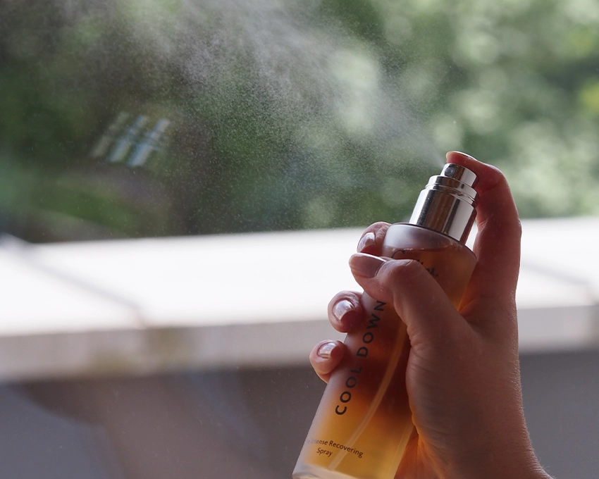 Cooldown spray