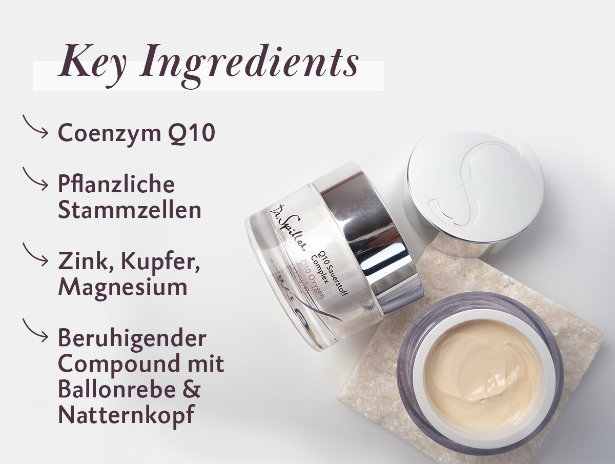Q10 Oxygen Complex - Active ingredients