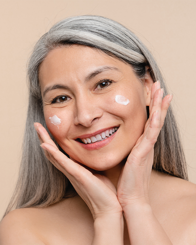 Gesichtscreme in den Wechseljahren
