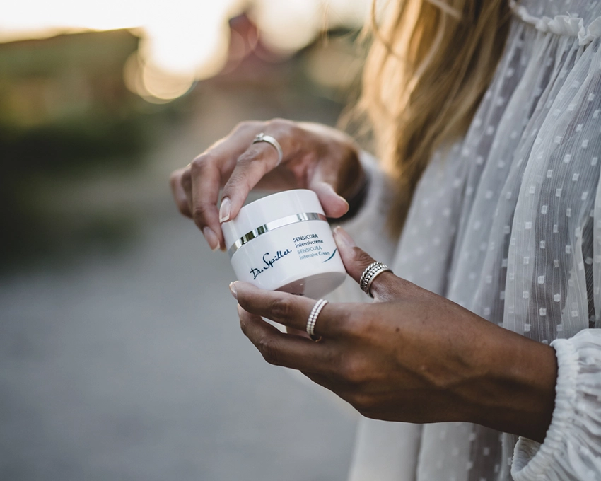 Woman wants to open a Dr. Spiller facial care product