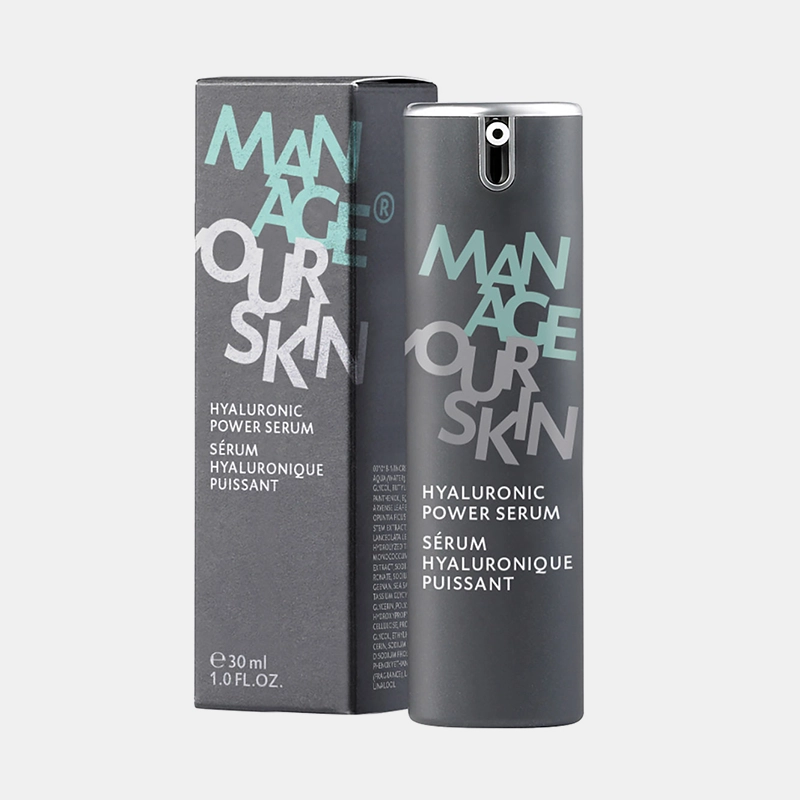 Hyaluronic Power Serum Hyaluronic Power Serum – 30ml Gesichtsserum für Männer – Dr. Spiller