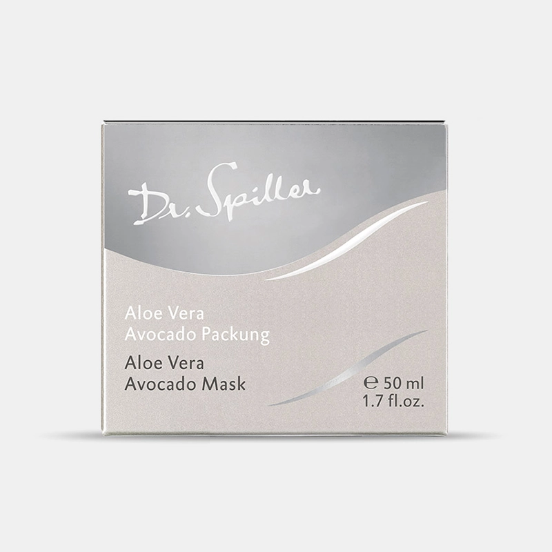 Aloe Vera Avocado Packung – Frontansicht der Verpackung