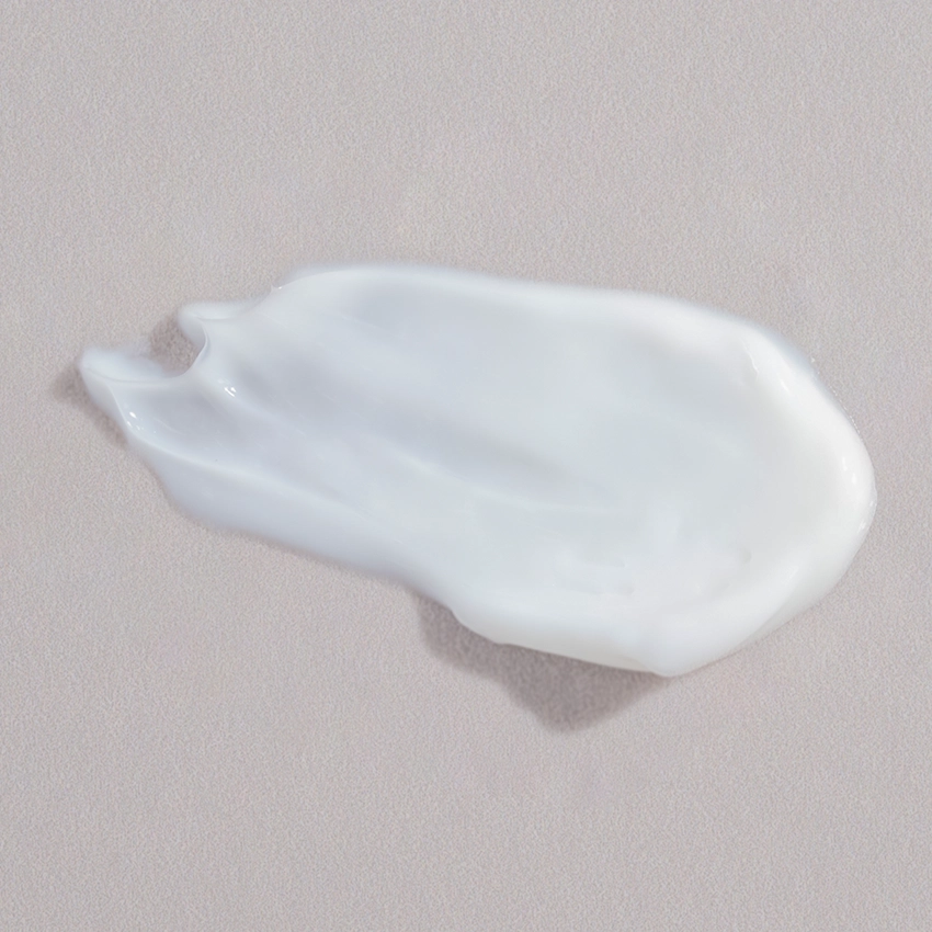 Nahaufnahme Textur - weiße Creme