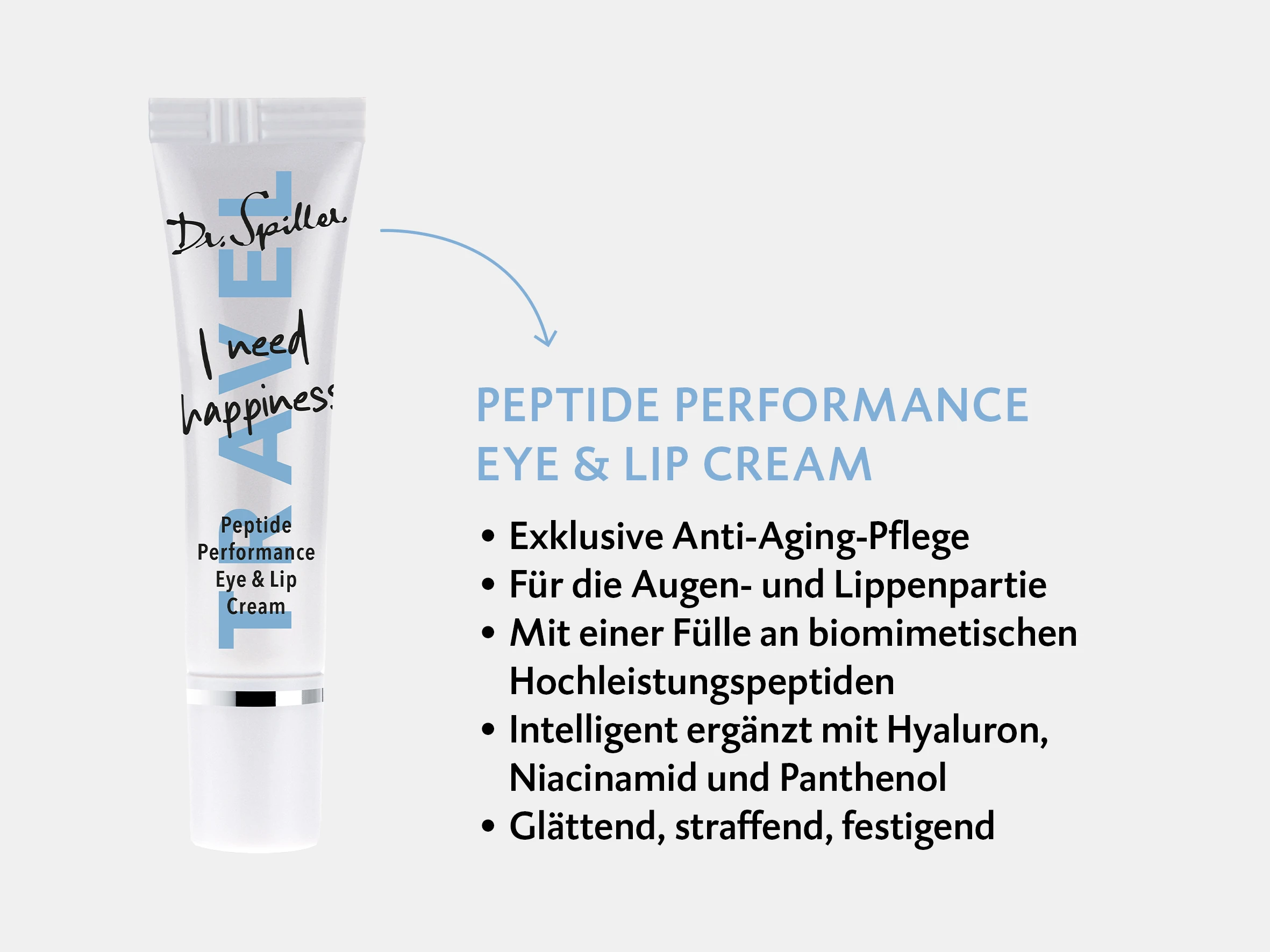 Peptide Performance Eye & Lip Cream Properties