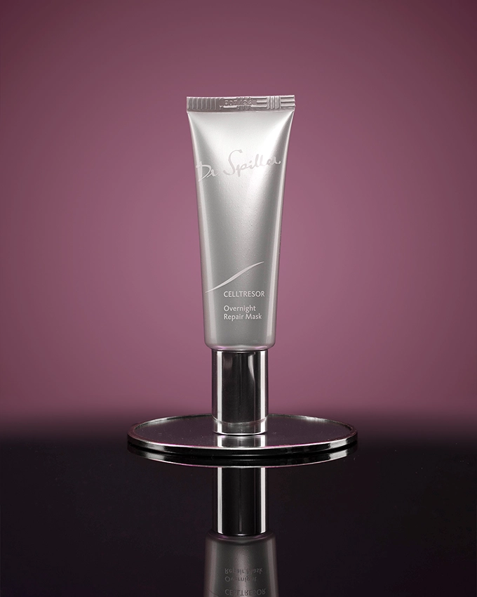 Celltresor Overnight Repair Mask Tube elegantly staged