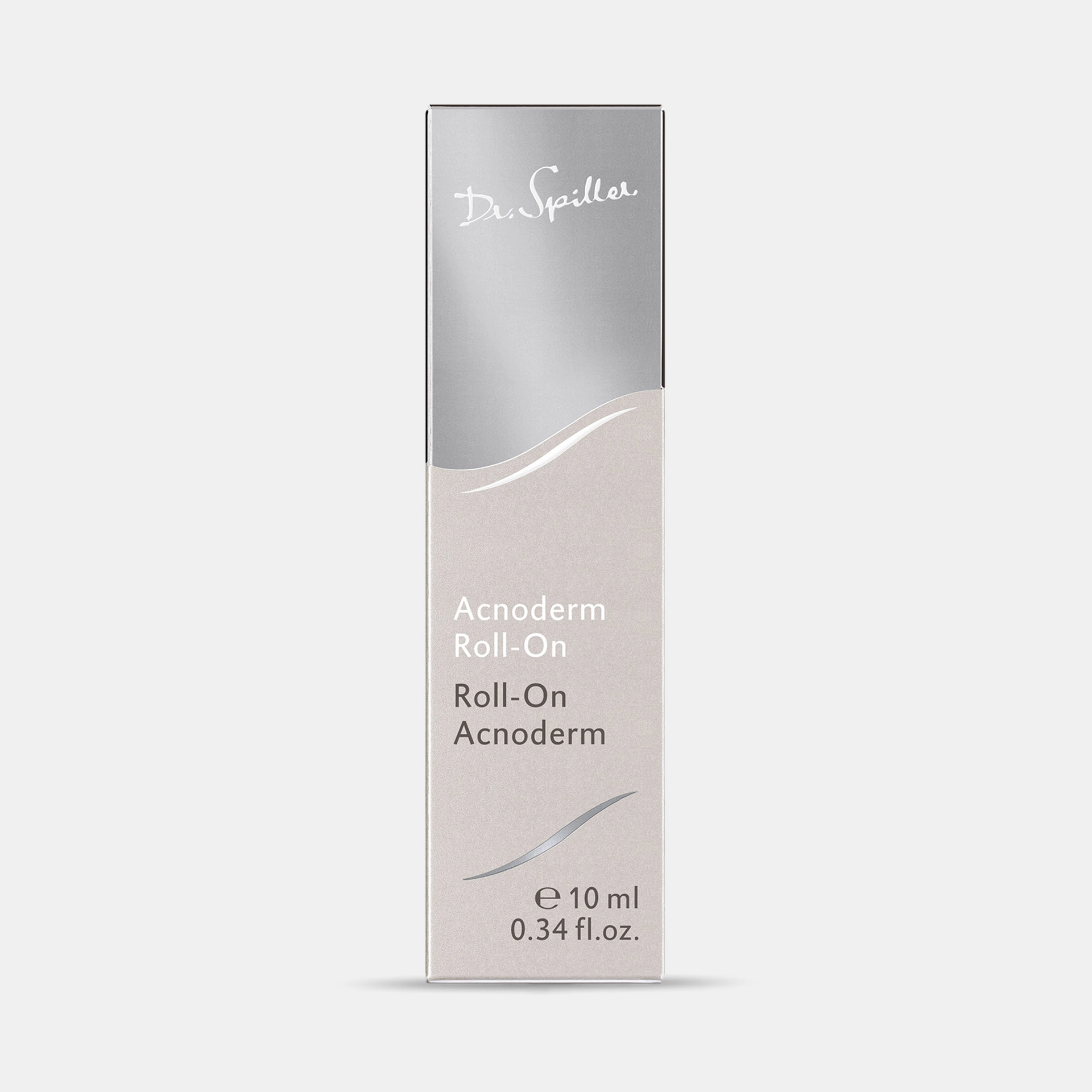 Acnoderm Roll-On – Frontansicht der Verpackung