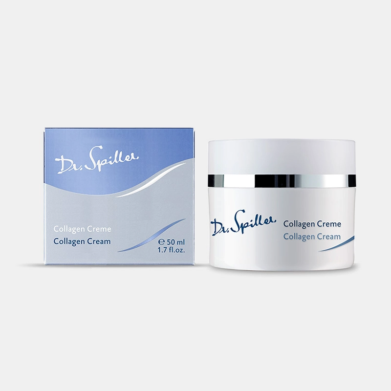 Collagen Creme Collagen Creme – 50ml Gesichtscreme regenerierende Pflege – Dr. Spiller