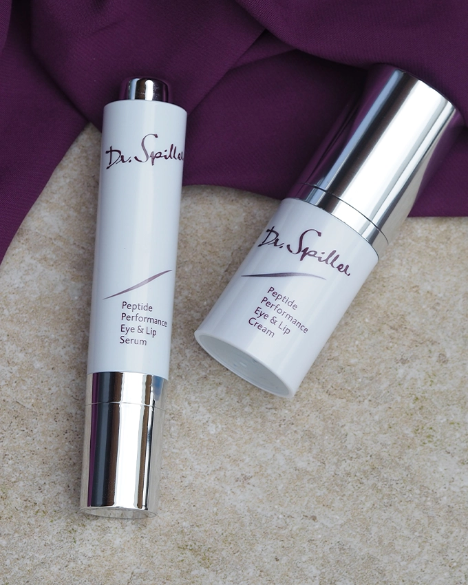 Peptide Performance skincare creatively staged