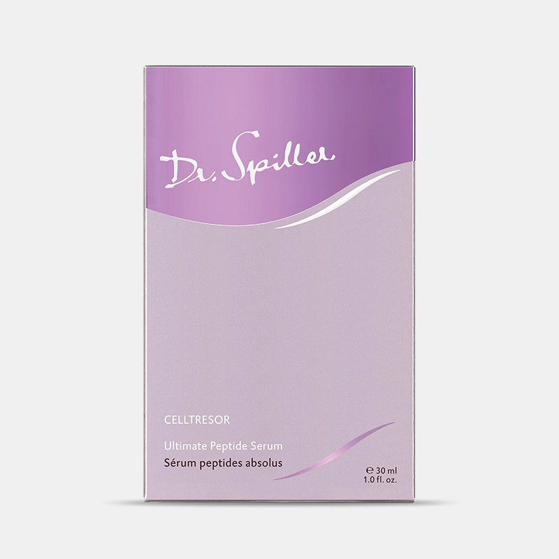 CELLTRESOR Ultimate Peptide Serum – Frontansicht der Verpackung