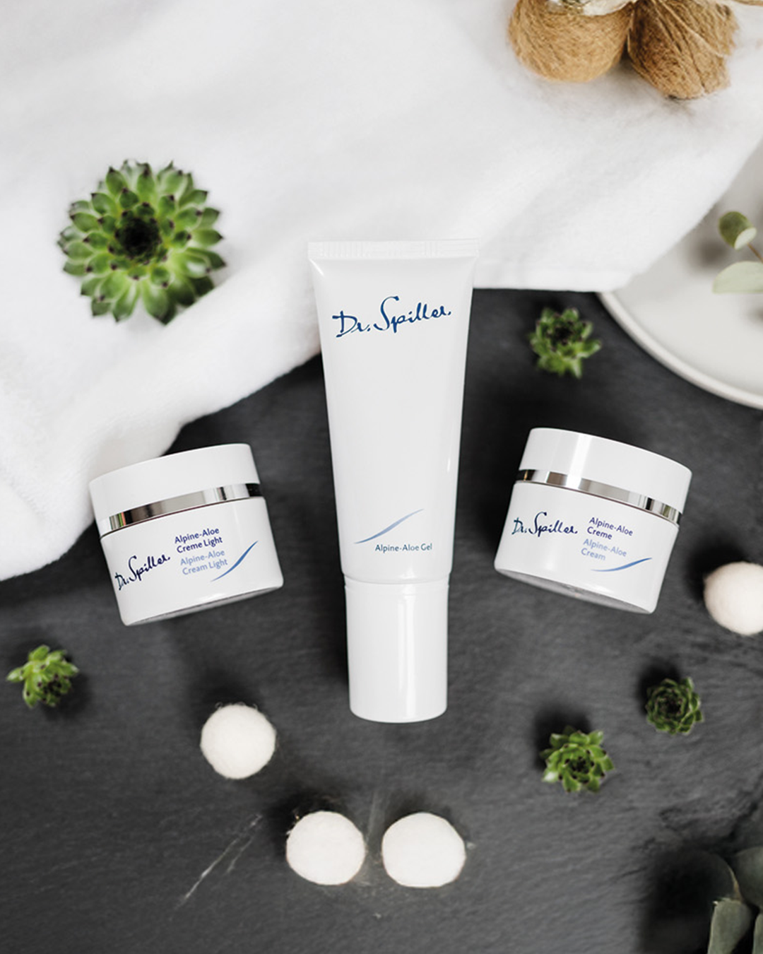 Produktbild von Alpine-Aloe Gel, Creme & Creme Light