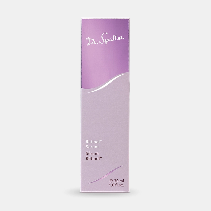 Retinol+ Serum - front view of the packaging