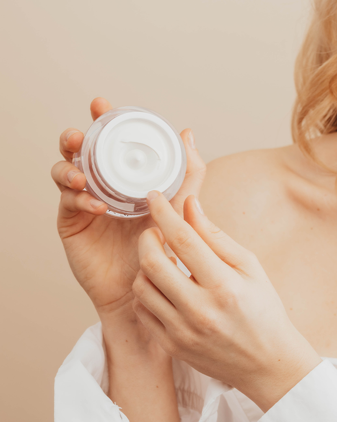 Gesichtscreme Anwendung Dosierung