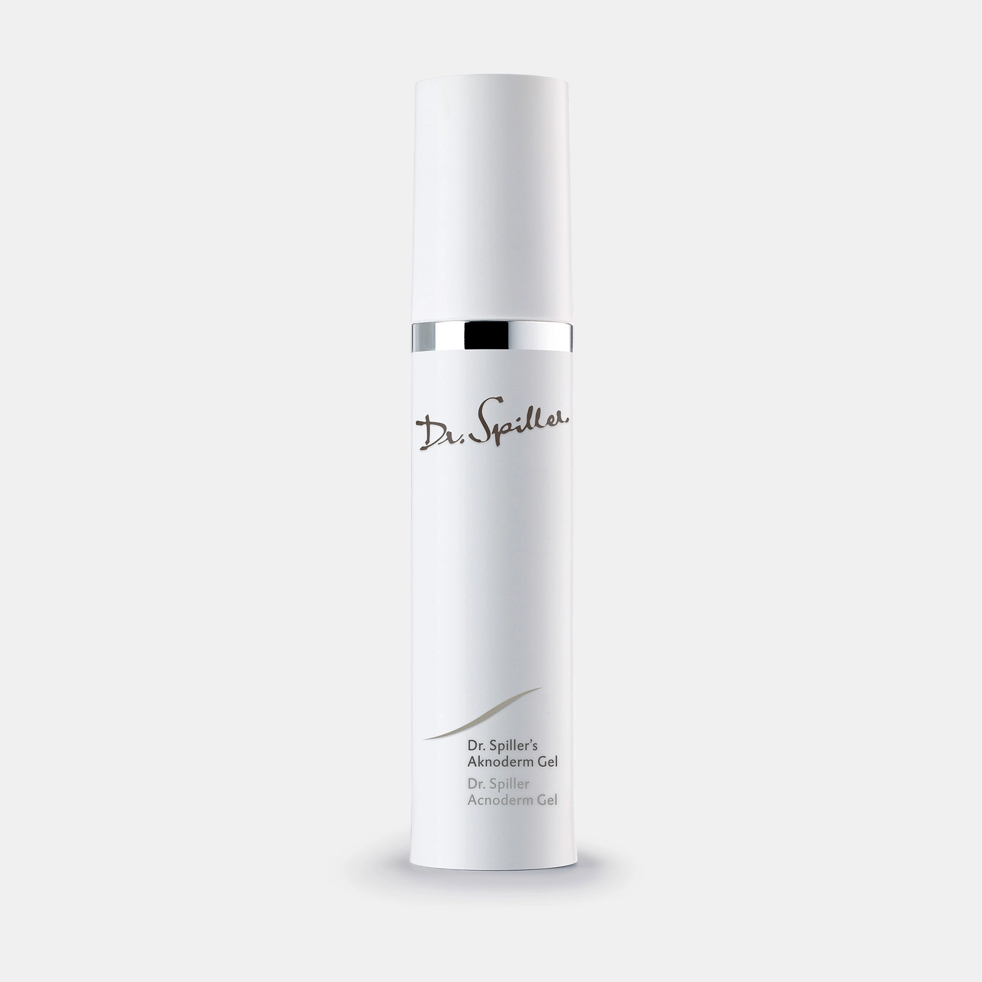 Dr. Spiller's Aknoderm Gel – 50ml Flasche Frontansicht