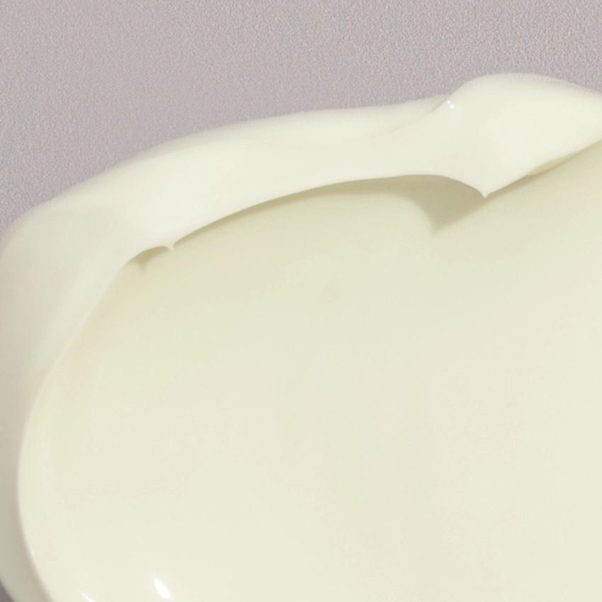 Close-up texture - yellowish cream