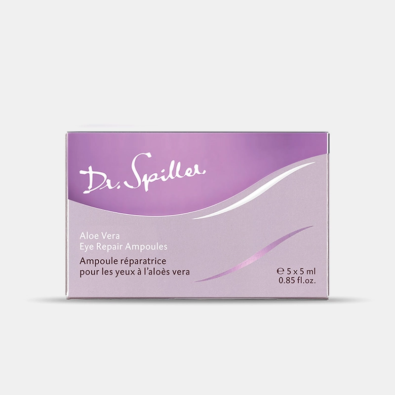 Aloe Vera Eye Repair Ampoule – Front View of the Packaging