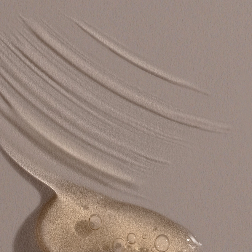 Nahaufnahme Textur - Cooling After Shave Balsam gelige Texur