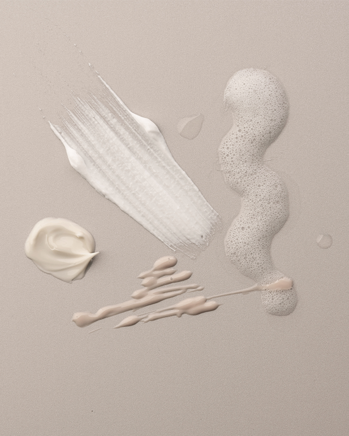 Texturen von Cremes und Seren